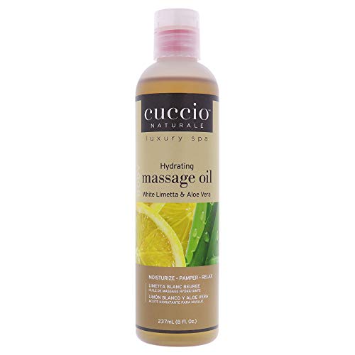 Cuccio Naturale Hydrating Massage Oil - Intense Moisturizing Treatment - Prom...