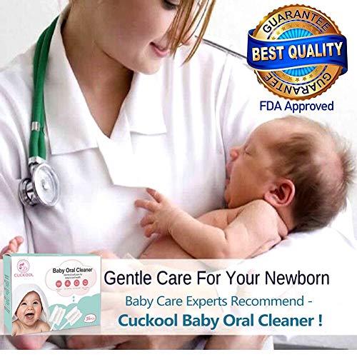 Baby Toothbrush, Infant Toothbrush Clean Baby Gums Disposable Tongue Cleaner ...