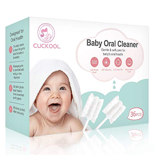 Baby Toothbrush, Infant Toothbrush Clean Baby Gums Disposable Tongue Cleaner ...