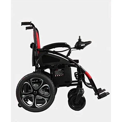 Culver All Terrain Heavy Duty Powerful Dual Motor Foldable Electric Wheelchai...