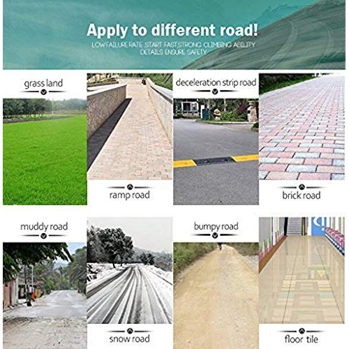 Culver All Terrain Heavy Duty Powerful Dual Motor Foldable Electric Wheelchai...