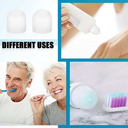 12 Pack Toothpaste Dispenser for Kids and Adults Self Closing Toothpaste Cap ...