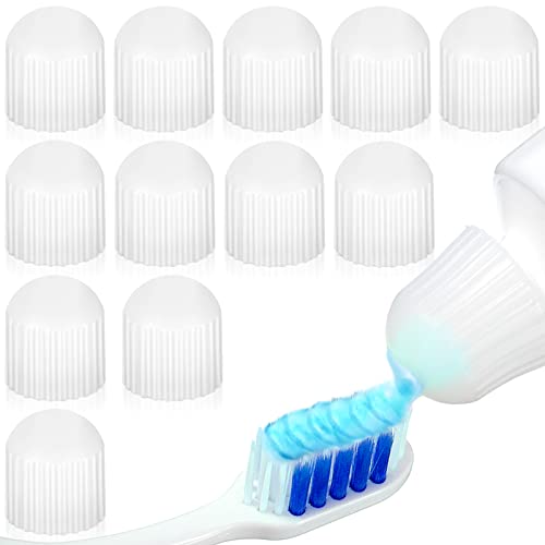 12 Pack Toothpaste Dispenser for Kids and Adults Self Closing Toothpaste Cap ...