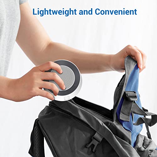 CuoBrave White Noise Machine with 14 Soothing Sounds and Adjustable Baby Nigh...