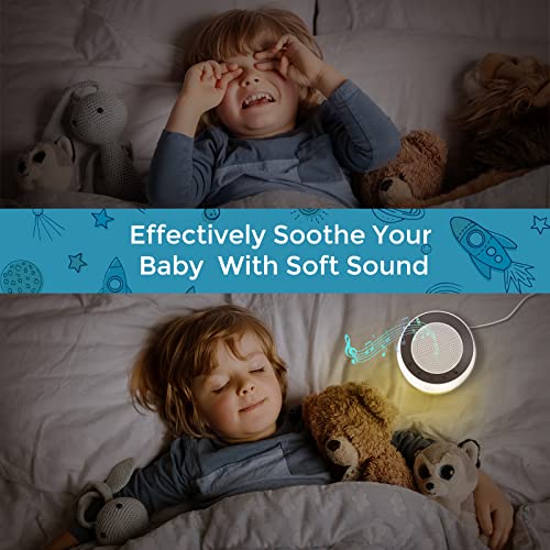 CuoBrave White Noise Machine with Night Light, Sound Machine for Sleeping Bab...