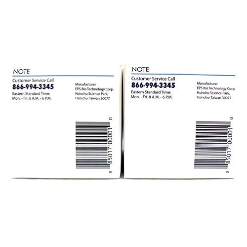100 EASYMax Blood Glucose Test Strips(2 Boxes of 50)