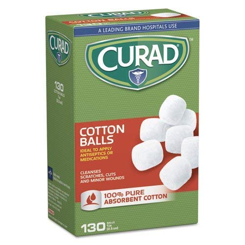 Sterile Cotton Balls, 1", 130/Box