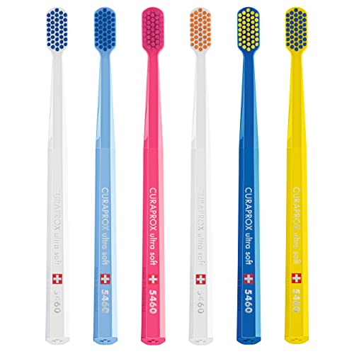 Curaprox CS 5460 Ultra-Soft Toothbrush (Pack of 6)