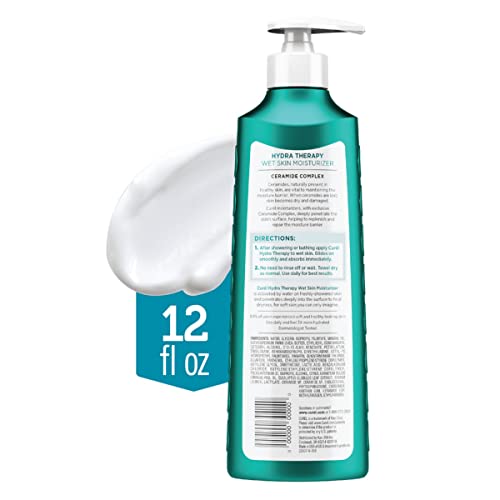 Curél Hydra Therapy In Shower Lotion, Wet Skin Moisturizer for Dry or Extra-d...