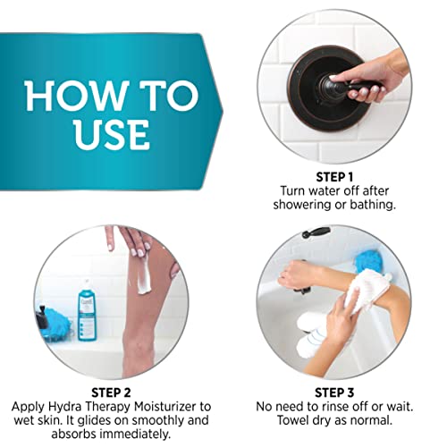 Curél Hydra Therapy In Shower Lotion, Wet Skin Moisturizer for Dry or Extra-d...
