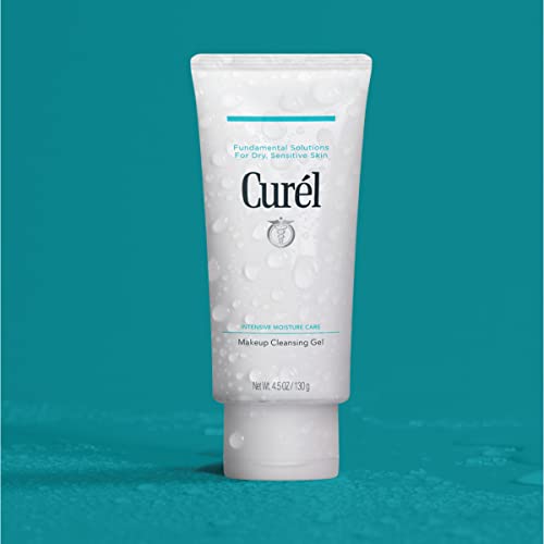 Curél Makeup Cleansing Gel, Waterproof Eye Makeup Remover and Gentle Facial C...