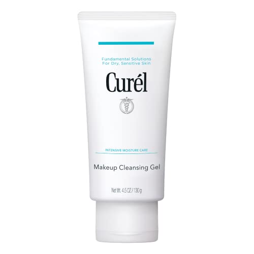 Curél Makeup Cleansing Gel, Waterproof Eye Makeup Remover and Gentle Facial C...