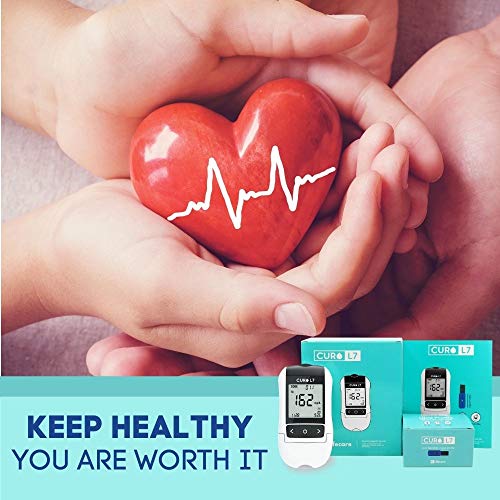 CUROfit : CURO L7 Cholesterol Multi Test Strips - Included 10 Strips (Device ...