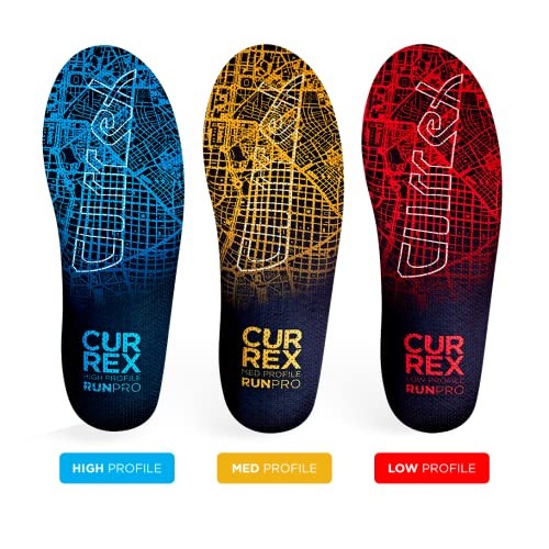 CURREX RunPro World's Leading Insole for Running - Walking - Comfort Shoes