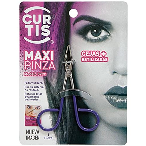 PROFESSIONAL Salon TWEEZERS with Easy Scissor Handle, The BEST PRECISION EYEB...