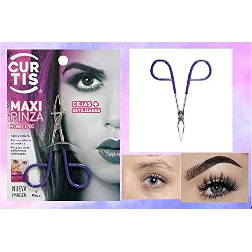 PROFESSIONAL Salon TWEEZERS with Easy Scissor Handle, The BEST PRECISION EYEB...
