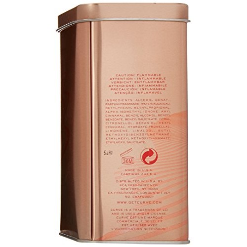 Women's Perfume by Curve, Curve Wave, Eau De Toilette Spray, 3.4 Fl Oz