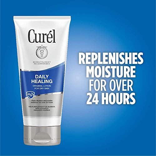 Curél Daily Healing Hand and Body Lotion, Moisturizer Nourishes Dry Skin with...