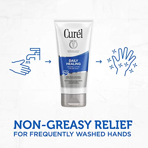 Curél Daily Healing Hand and Body Lotion, Moisturizer Nourishes Dry Skin with...