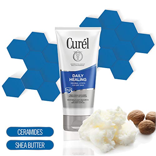 Curél Daily Healing Hand and Body Lotion, Moisturizer Nourishes Dry Skin with...