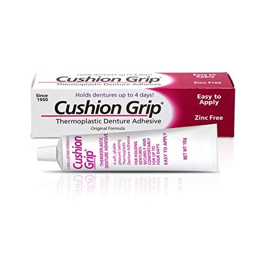 Cushion Grip 10 Gram Trial Tube - a Soft Pliable Thermoplastic for Refitting ...