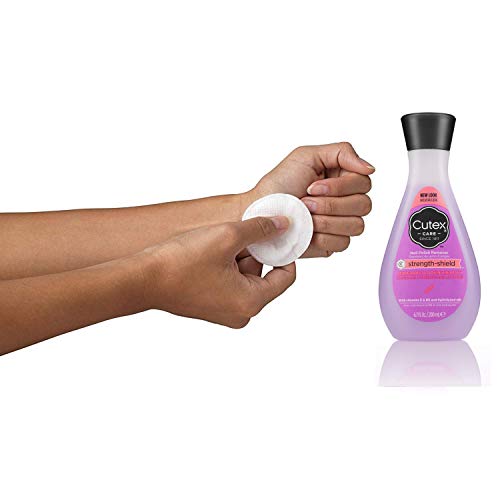 Cutex Strength Shield Nail Polish Remover, for Healthy Nails, with Vitamins E...