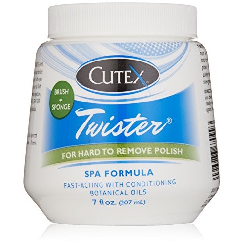 Cutex Twister Nail Polish Remover with Spa Formula, 7 Ounce