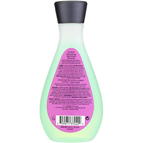 Cutex Ultra-Powerful Nail Polish Remover 6.76 Fl Oz (Pack of 2)