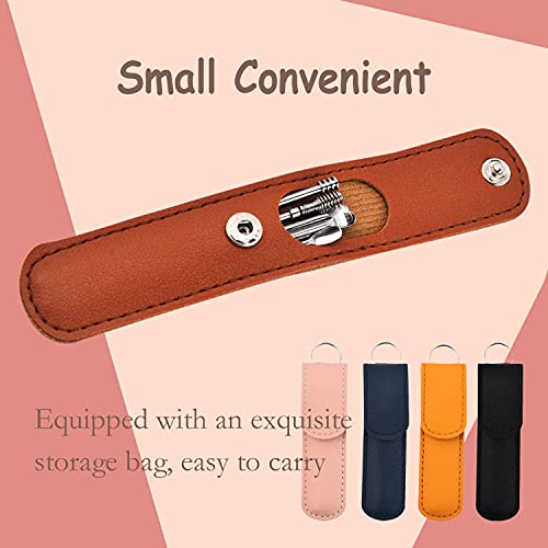 Cuticuter Spring Ear Wax Cleaner Tool Set - Portable Ear Wax Cleaning Kit, St...