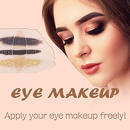 Waterproof Invisible Double Eyelid Stickers - 120 Pieces Natural Fiber Double...