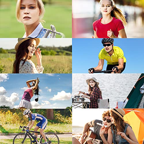 SHIONLE Sun Protection Under Face Mask Area Cooling Patch with Earloops for G...