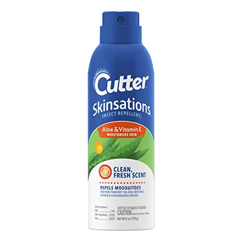 Cutter Skinsations Insect Repellent3 Aerosol, 6-Ounce