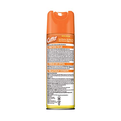 Unscented Cutter Insect Repellent, Aerosol, 2/6-Ounce