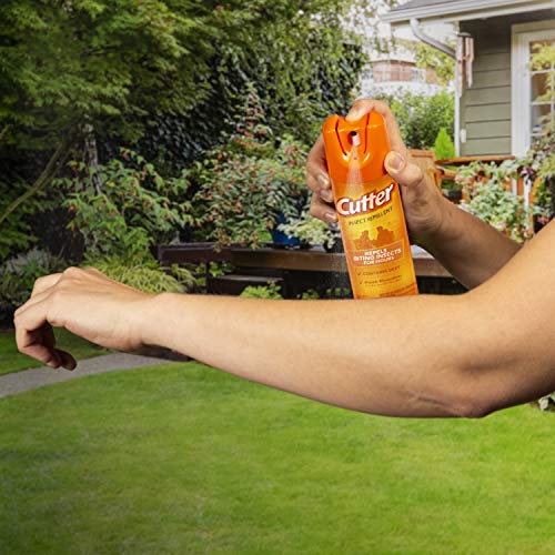 Unscented Cutter Insect Repellent, Aerosol, 2/6-Ounce