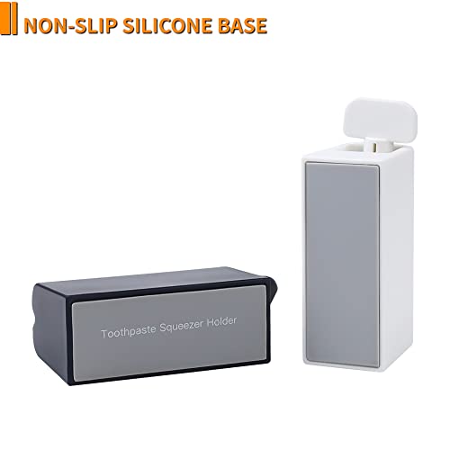 Toothpaste Squeezer, 2 Pack Rolling Tube Toothpaste Squeezer – Greatly Reduce...
