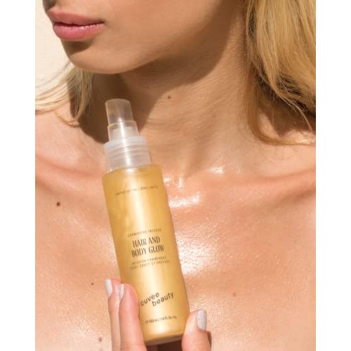 Cuvée Beauty Hair and Body Glow - Champagne Infused Illuminating Oil for Hair...