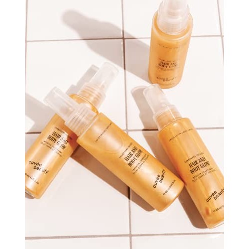 Cuvée Beauty Hair and Body Glow - Champagne Infused Illuminating Oil for Hair...