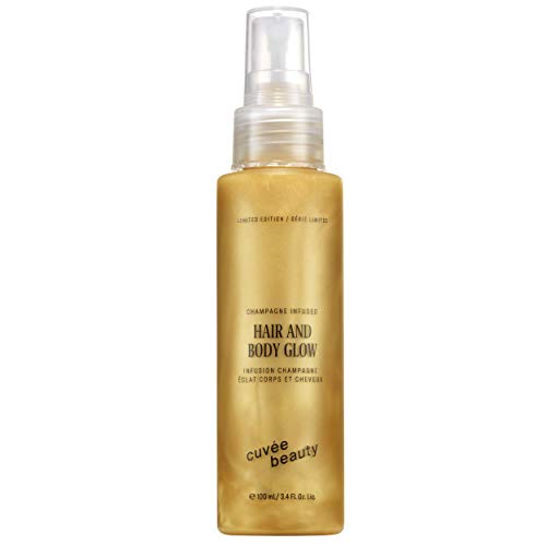 Cuvée Beauty Hair and Body Glow - Champagne Infused Illuminating Oil for Hair...