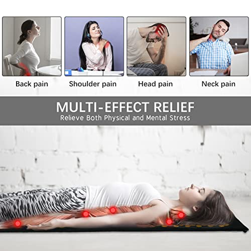Extra Long Yoga Acupressure Mat Set,Massage Acupuncture Mat Large,Magnetic Ma...