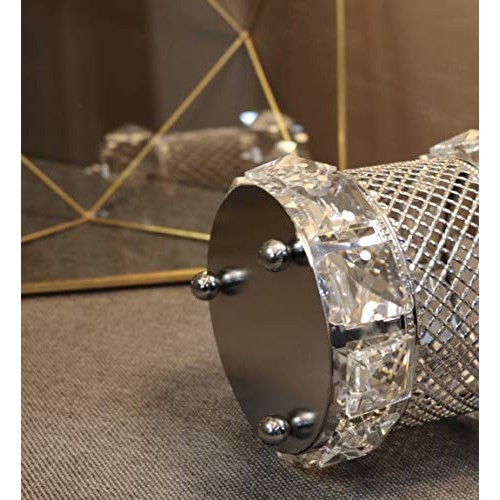 CY craft Silver Makeup Brush Holder Organizer,Handcrafted Vintage Cosmetics B...