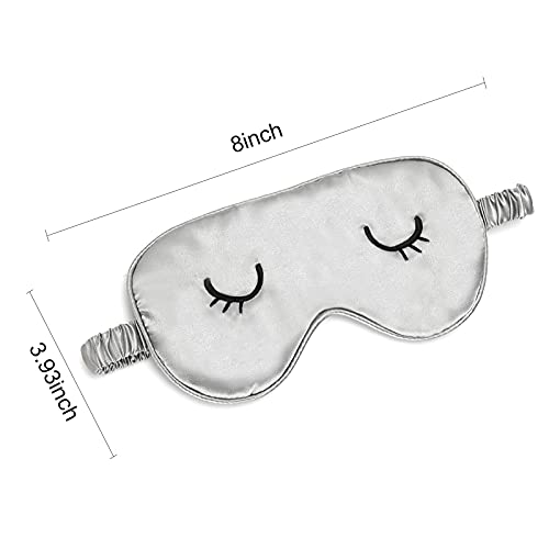 Eye Mask for Sleeping Silk Sleep Masks Super Smooth & Soft Eye Cover for Trav...