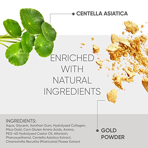 Under Eye Patches (20 Pairs) - Gold Under Eye Mask Amino Acid & Collagen, Und...