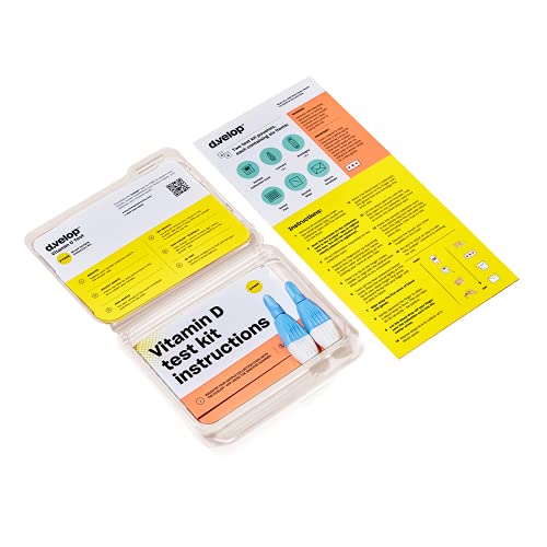 d.velop Vitamin D Test Kit, 2-Pack - Accurately Track Your Vitamin D Levels –...
