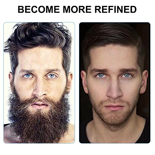 Dadop Beard Bib Kit, Beard Hair Catcher Waterproof Non-Stick for Men Shaving ...