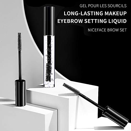 DAGEDA Clear Eyebrow Setting Gel, 2 Pack Brow Fix Gel, Waterproof And Sweat-P...