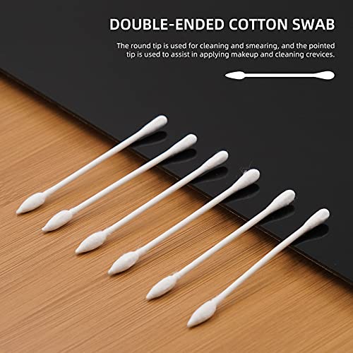 Cotton Swab, tips Cotton Swabs 500 Count, Biodegradable Paper Cotton Buds for...