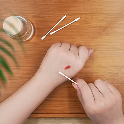 Cotton Swab, tips Cotton Swabs 500 Count, Biodegradable Paper Cotton Buds for...