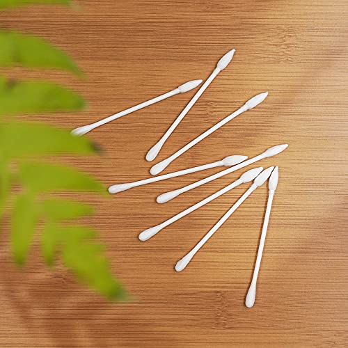 Cotton Swab, tips Cotton Swabs 500 Count, Biodegradable Paper Cotton Buds for...