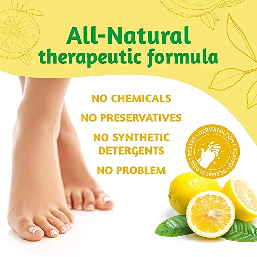 Citrus Detox Foot Soak with Epsom Salt - for Foot Callus, Immune Boost, Damag...