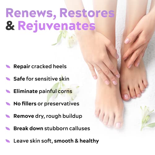 Daily Remedy Lavender Callus Remover Gel & Pumice Stone Set for Feet - Extra ...